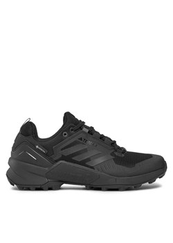 Trekkingi adidas Terrex Swift R3 GORE-TEX Hiking IE7634 Czarny ze sklepu eobuwie.pl w kategorii Buty trekkingowe męskie - zdjęcie 181337292