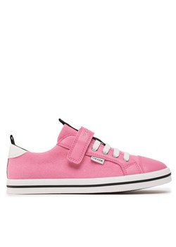 Sneakersy Geox Jr Ciak Girl J3504I01054C8006 D Różowy ze sklepu eobuwie.pl w kategorii Trampki dziecięce - zdjęcie 181337312