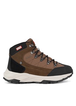 Trekkingi Hunter H1-060 Brązowy ze sklepu eobuwie.pl w kategorii Buty trekkingowe męskie - zdjęcie 181337430