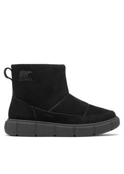 Śniegowce Sorel Explorer™ III Slip-On Wp 2077971010 Czarny ze sklepu eobuwie.pl w kategorii Śniegowce damskie - zdjęcie 181337474