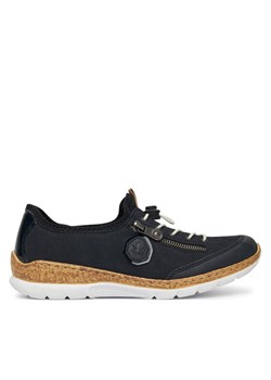 Sneakersy Rieker N4263-14 Granatowy ze sklepu eobuwie.pl w kategorii Buty sportowe damskie - zdjęcie 181337484