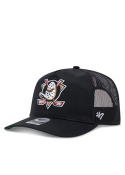 Czapka z daszkiem 47 Brand NHL Anaheim Ducks Mesh ’47 HITCH H-MSHTC25GWP Czarny ze sklepu eobuwie.pl w kategorii Czapki z daszkiem męskie - zdjęcie 181337562