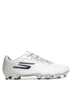 Buty do piłki nożnej Skechers Skechers Gold Fg- 252015/WSL Biały ze sklepu eobuwie.pl w kategorii Buty sportowe męskie - zdjęcie 181337570