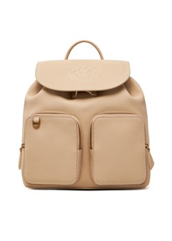 Plecak PINKO Carrie Backpack PE 25 PLTT 104351 A1LF Beżowy ze sklepu eobuwie.pl w kategorii Plecaki - zdjęcie 181337711