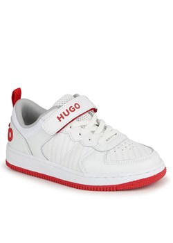 Sneakersy Hugo G00097 S Biały ze sklepu eobuwie.pl w kategorii Buty sportowe dziecięce - zdjęcie 181337903