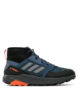 Trekkingi adidas Terrex Trailmaker Mid RAIN.RDY Hiking Shoes IF5707 Niebieski ze sklepu eobuwie.pl w kategorii Buty zimowe dziecięce - zdjęcie 181338010