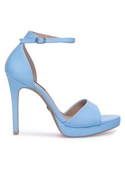 Sandały Nine West WFA2733-2 Niebieski ze sklepu eobuwie.pl w kategorii Sandały damskie - zdjęcie 181338031