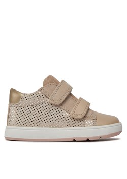 Sneakersy Geox B Biglia Girl B044CC 00722 C0871 Beżowy ze sklepu eobuwie.pl w kategorii Buciki niemowlęce - zdjęcie 181338040