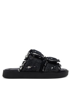Klapki Inuikii Classic Jeans Velcro 70104-143 Czarny ze sklepu eobuwie.pl w kategorii Klapki damskie - zdjęcie 181338250