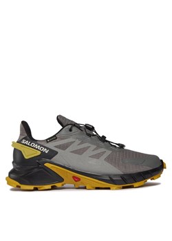 Buty do biegania Salomon Supercross 4 GORE-TEX L47317200 Czarny ze sklepu eobuwie.pl w kategorii Buty sportowe męskie - zdjęcie 181338414