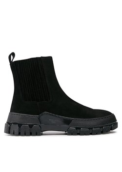 Sztyblety Weekend Max Mara Genepi 2357960334600 Czarny ze sklepu eobuwie.pl w kategorii Botki - zdjęcie 181338433
