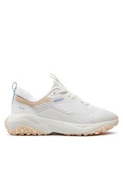 Sneakersy Hugo 50516928 Beżowy ze sklepu eobuwie.pl w kategorii Buty sportowe damskie - zdjęcie 181338434