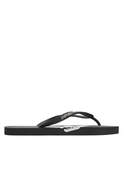 Japonki Emporio Armani XVQS08 XN746 A120 Czarny ze sklepu eobuwie.pl w kategorii Klapki męskie - zdjęcie 181338531