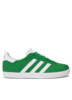 Sneakersy adidas Gazelle IE5612 Zielony ze sklepu eobuwie.pl w kategorii Trampki dziecięce - zdjęcie 181338712