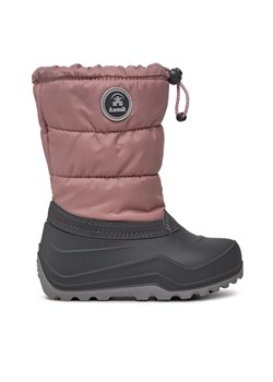 Śniegowce Kamik Snowcozy NF8996C Różowy ze sklepu eobuwie.pl w kategorii Buty zimowe dziecięce - zdjęcie 181338931