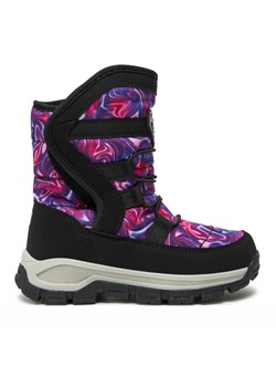 Śniegowce ALPINE PRO Soreno KBTD427 Czarny ze sklepu eobuwie.pl w kategorii Buty zimowe dziecięce - zdjęcie 181339013