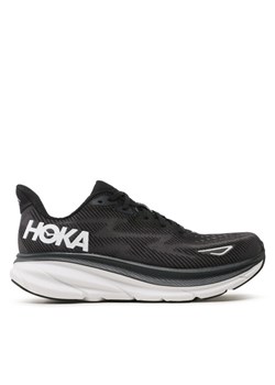 Buty do biegania Hoka Clifton 9 Wide 1132210 Czarny ze sklepu eobuwie.pl w kategorii Buty sportowe męskie - zdjęcie 181339153