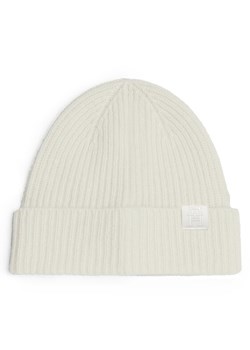 Czapka Tommy Hilfiger AW0AW16632 Biały ze sklepu eobuwie.pl w kategorii Czapki zimowe damskie - zdjęcie 181339162