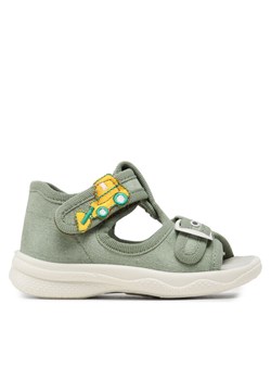 Sandały Superfit 1-800292-7500 Zielony ze sklepu eobuwie.pl w kategorii Buciki niemowlęce - zdjęcie 181339233