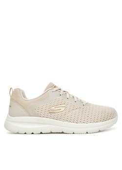 Sneakersy Skechers BOUNTIFUL 12607 NAT Beżowy ze sklepu eobuwie.pl w kategorii Buty sportowe damskie - zdjęcie 181805110