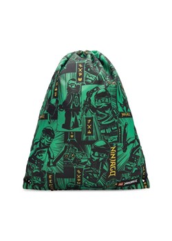 Worek LEGO DRAWSTRING BAG 10034-2301 Zielony ze sklepu eobuwie.pl w kategorii Plecaki dla dzieci - zdjęcie 181805631