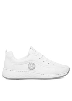 Sneakersy Rieker N5504-80 Biały - id: 2230056147123 - marki Rieker - 181805691 Sneakersy Rieker N5504-80 Biały ze sklepu eobuwie.pl w kategorii Buty sportowe damskie - zdjęcie 181805691