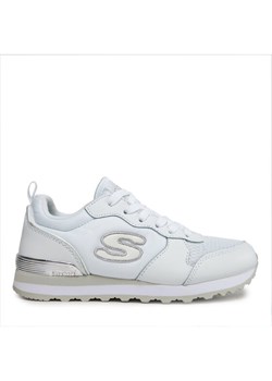 Sneakersy Skechers Goldn Gurl 111/WSL Biały ze sklepu eobuwie.pl w kategorii Buty sportowe damskie - zdjęcie 181805693
