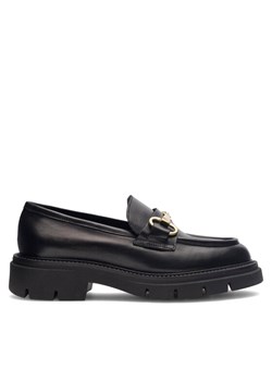 Loafersy Gino Rossi GRACE-I23-26370PE Czarny ze sklepu eobuwie.pl w kategorii Mokasyny damskie - zdjęcie 181806573
