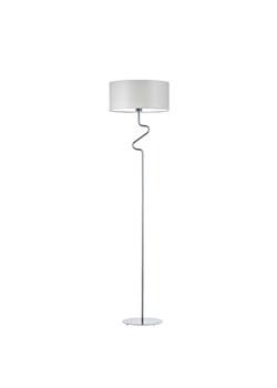 Jasnoszara lampa podłogowa w stylu scandi MORONI ze sklepu Lysne w kategorii Lampy podłogowe - zdjęcie 181815141