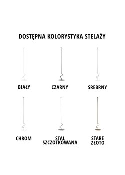 Biała lampa podłogowa do sypialni SURAT z abażurem ze sklepu Lysne w kategorii Lampy podłogowe - zdjęcie 181815370