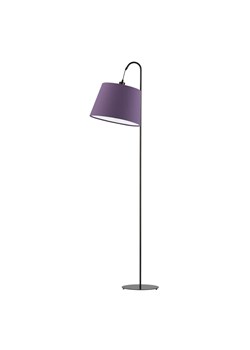 Fioletowa lampa stojąca do salonu w stylu art deco TALLIN ze sklepu Lysne w kategorii Lampy podłogowe - zdjęcie 181815821