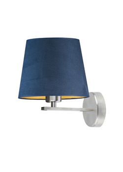 Metalowa lampa ścienna z abażurem z weluru PUNA VELUR ze sklepu Lysne w kategorii Lampy ścienne - zdjęcie 181815952