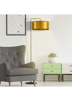 Lampa podłogowa ze złotym kloszem BOLIVIA MIRROR ze sklepu Lysne w kategorii Lampy podłogowe - zdjęcie 181816511