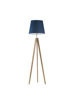 Lampa podłogowa na 3 nogach ARUBA VELUR z drewna ze sklepu Lysne w kategorii Lampy podłogowe - zdjęcie 181816651