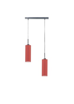 Nowoczesna lampa na szynie MADERA z czerwonymi abażurami fi-15 cm ze sklepu Lysne w kategorii Lampy dziecięce - zdjęcie 181816942