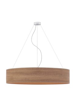 Lampa wisząca do salonu PORTO ECO fi - 100 cm - kolor orzechowy ze sklepu Lysne w kategorii Lampy wiszące - zdjęcie 181817600