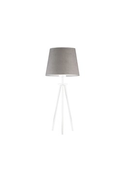 Lampka na stolik nocny na 3 nogach BERGEN VELUR ze sklepu Lysne w kategorii Lampy stołowe - zdjęcie 181818092