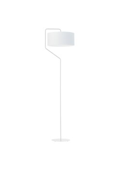 Biała lampa stojąca do salonu TESALLIA ze sklepu Lysne w kategorii Lampy podłogowe - zdjęcie 181818891