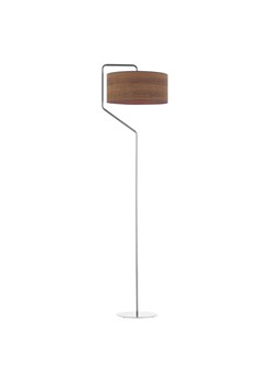Nowoczesna lampa stojąca z kloszem w kolorze kasztanowym TESALLIA ECO ze sklepu Lysne w kategorii Lampy podłogowe - zdjęcie 181818900