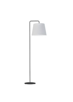 Lampa stojąca LED w stylu skandynawskim RIJAD jasnoszary abażur  stożek ze sklepu Lysne w kategorii Lampy podłogowe - zdjęcie 181819624