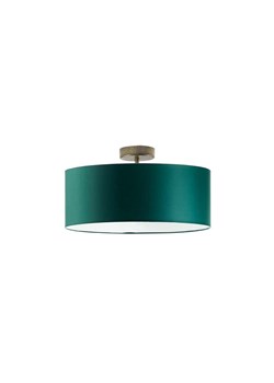 Plafon sufitowy z abażurem WENECJA fi - 40 cm - kolor zieleń butelkowa ze sklepu Lysne w kategorii Lampy sufitowe - zdjęcie 181820812