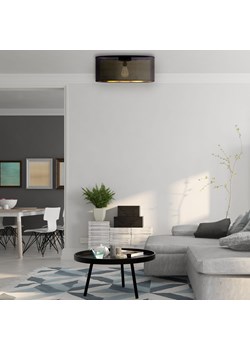 Nowoczesny plafon sufitowy do salonu DUBAJ AŻUR fi - 40 cm ze sklepu Lysne w kategorii Lampy sufitowe - zdjęcie 181821282