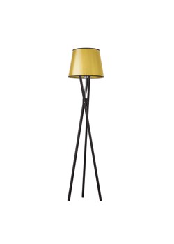 Czarno złota lampa stojąca na trójnogu ANDORA MIRROR ze sklepu Lysne w kategorii Lampy podłogowe - zdjęcie 181821814