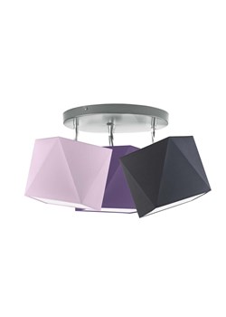 Potrójna lampa sufitowa dla dzieci z regulacją MINORKA z kolorowymi abażurami LED ze sklepu Lysne w kategorii Lampy dziecięce - zdjęcie 181822062