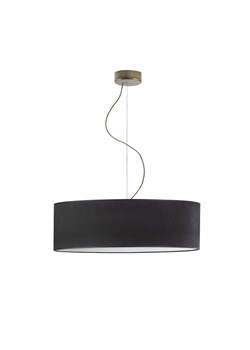 Regulowana lampa wisząca nad stół HAJFA VELUR fi - 60 cm kolor czarny ze sklepu Lysne w kategorii Lampy wiszące - zdjęcie 181822314