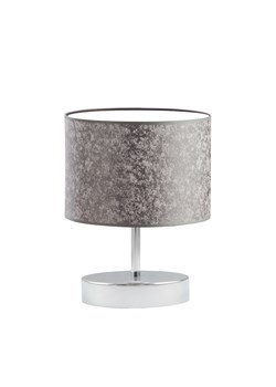 Chromowana lampka stołowa z designerskim abażurem AWINION ze sklepu Lysne w kategorii Lampy stołowe - zdjęcie 181822682