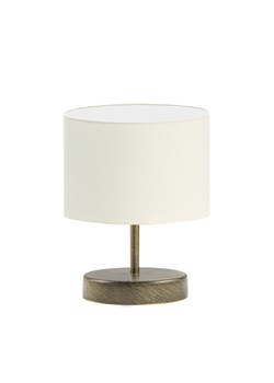 Klasyczna lampka nocna z kremowym abażurem AWINION ze sklepu Lysne w kategorii Lampy stołowe - zdjęcie 181822981