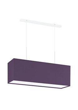 Fioletowa lampa wisząca nad stół MILOS podłużna LED ze sklepu Lysne w kategorii Lampy wiszące - zdjęcie 181823100