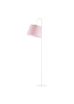 Biała lampa stojąca z różowym abażurem do pokoju dziewczynki TALLIN ze sklepu Lysne w kategorii Lampy dziecięce - zdjęcie 181823851