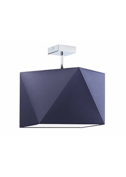 Granatowa lampa sufitowa z abażurem TACOMA ze sklepu Lysne w kategorii Lampy sufitowe - zdjęcie 181824121